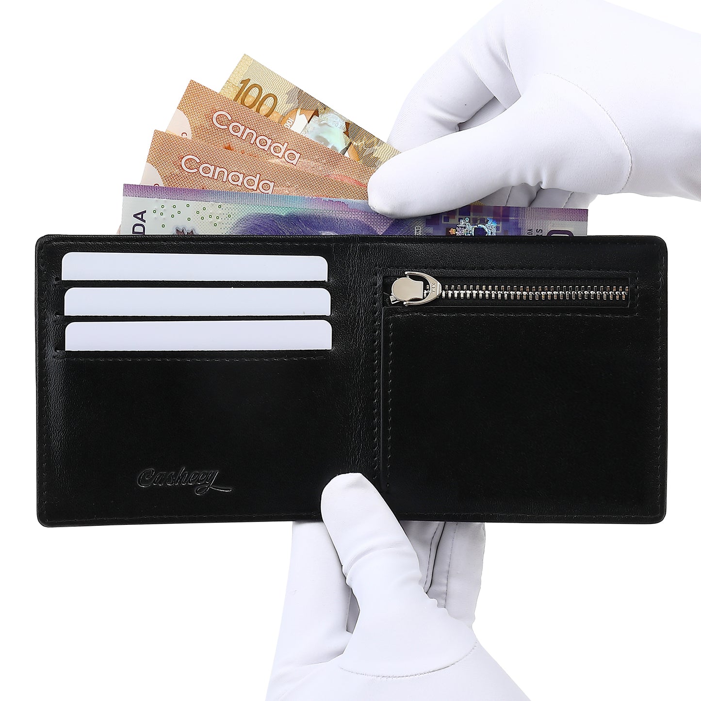 Ultra Slim Wallet | Zipper Coin Pocket