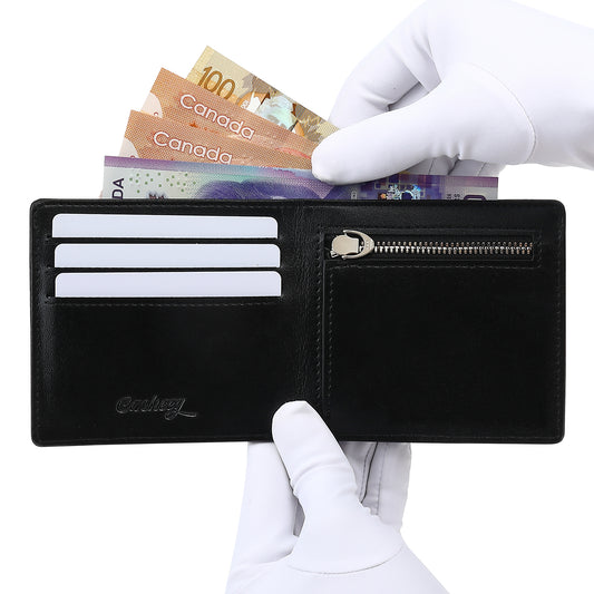 Ultra Slim Wallet | Zipper Coin Pocket