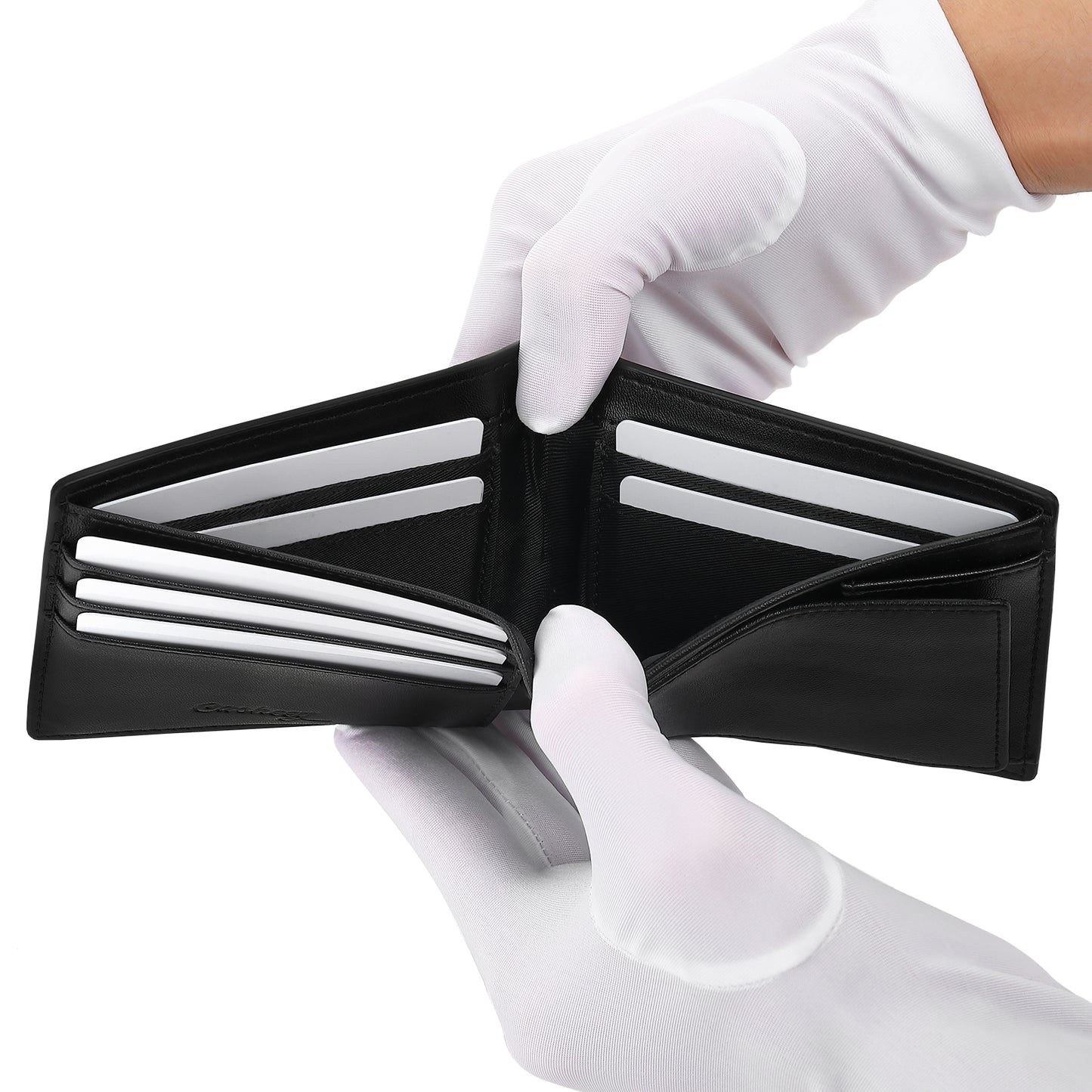 Classic Leather Wallet | Coin Box Design