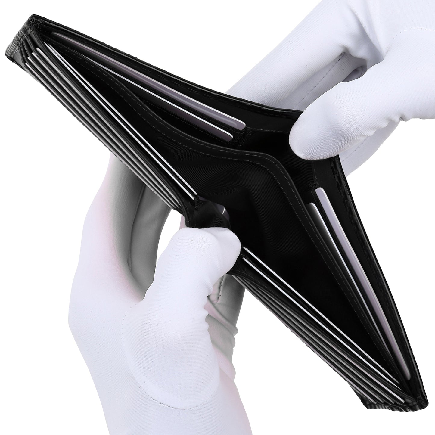 Carbon Leather Men's Wallet | Ultra Large Capacity