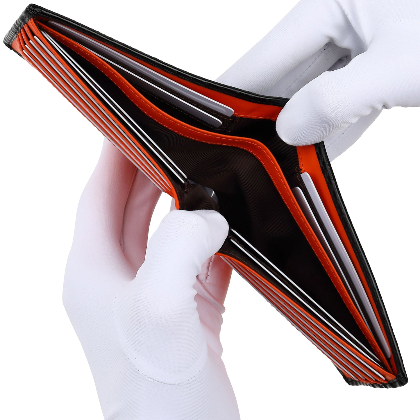 Carbon Leather Men's Wallet | Ultra Large Capacity