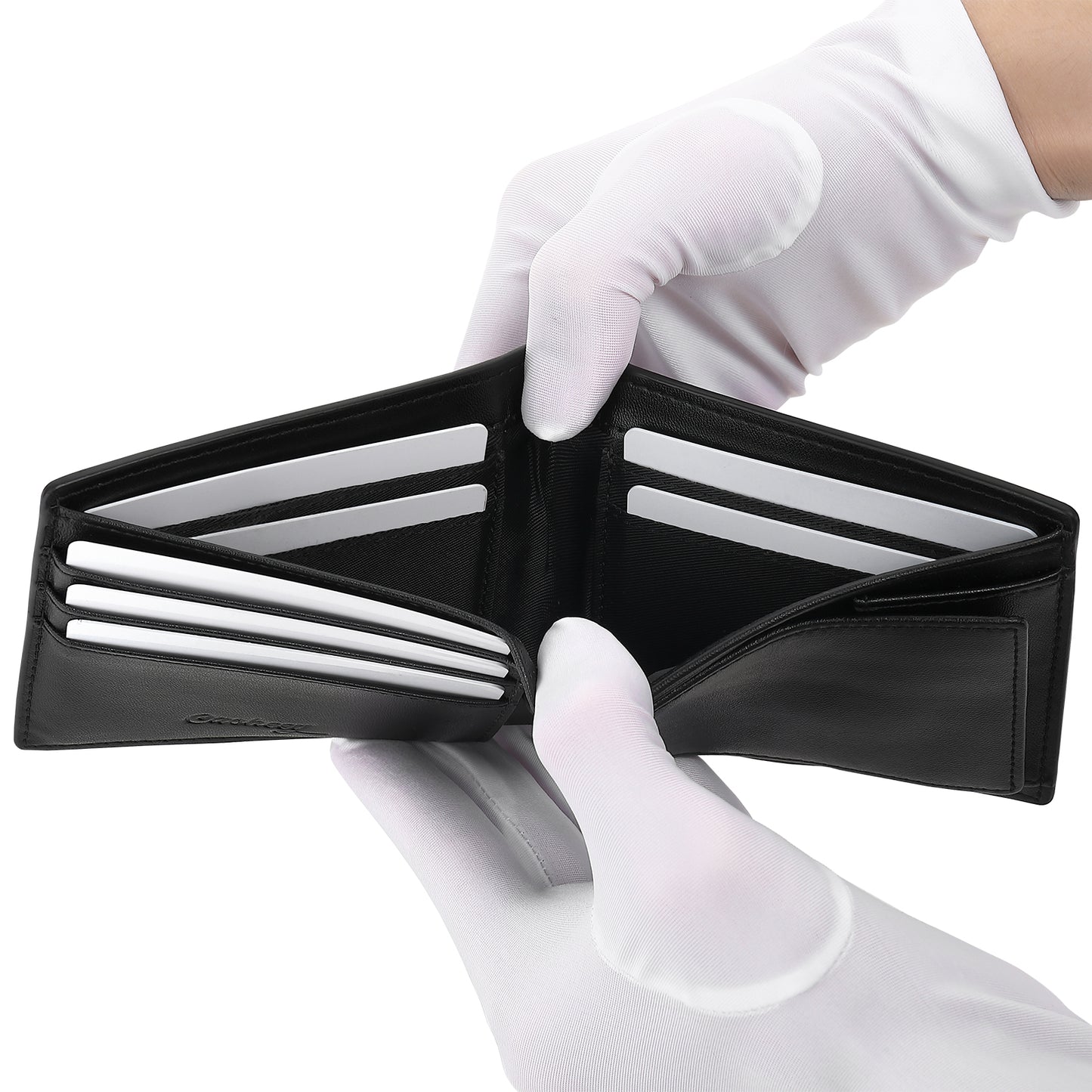 Carbon Leather Wallet | Coin Box Design