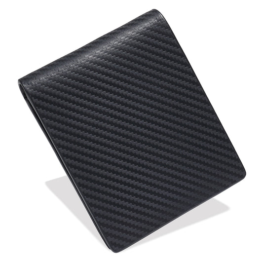 Carbon Leather Wallet | Coin Box Design